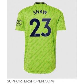 Manchester United Luke Shaw #23 Tredje Matchtröja 2022-23 Kortärmad